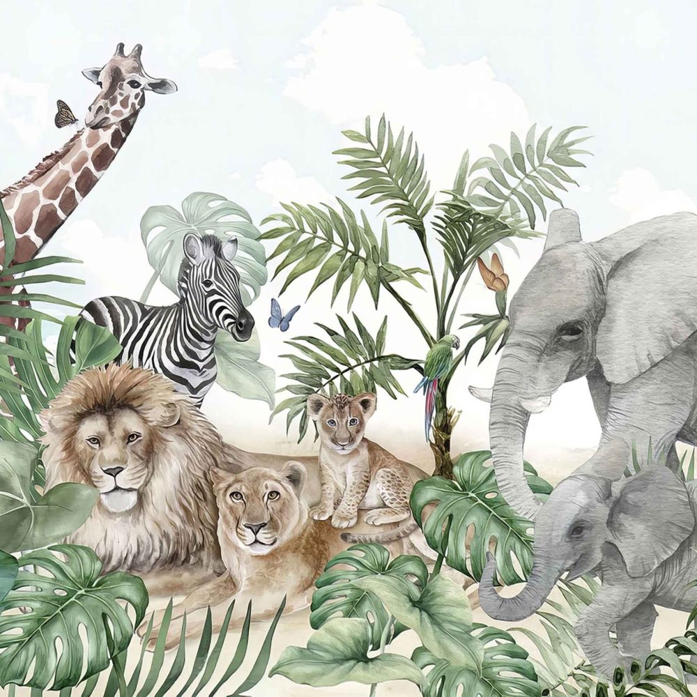 Betoverend Jungle Avontuur Behang