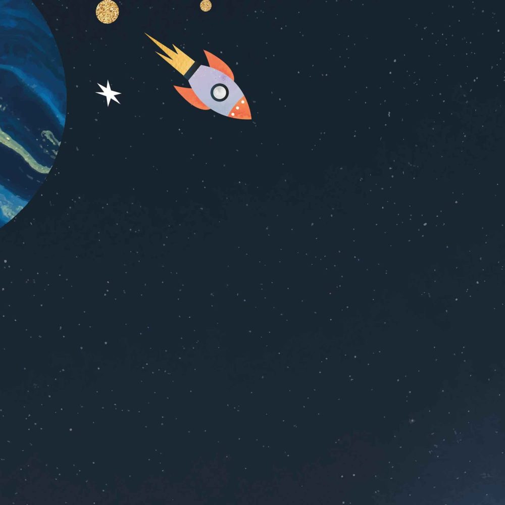 Ruimte Avontuur Kinderbehang