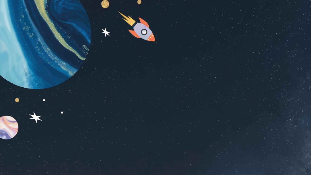 Ruimte Avontuur Kinderbehang