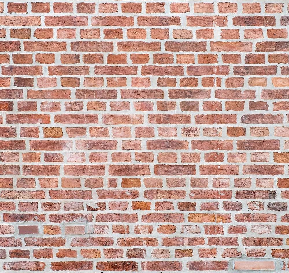 Industrieel Behang Red Brick Wall