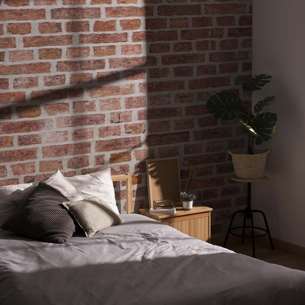 Alternative view of Industrieel Behang Red Brick Wall