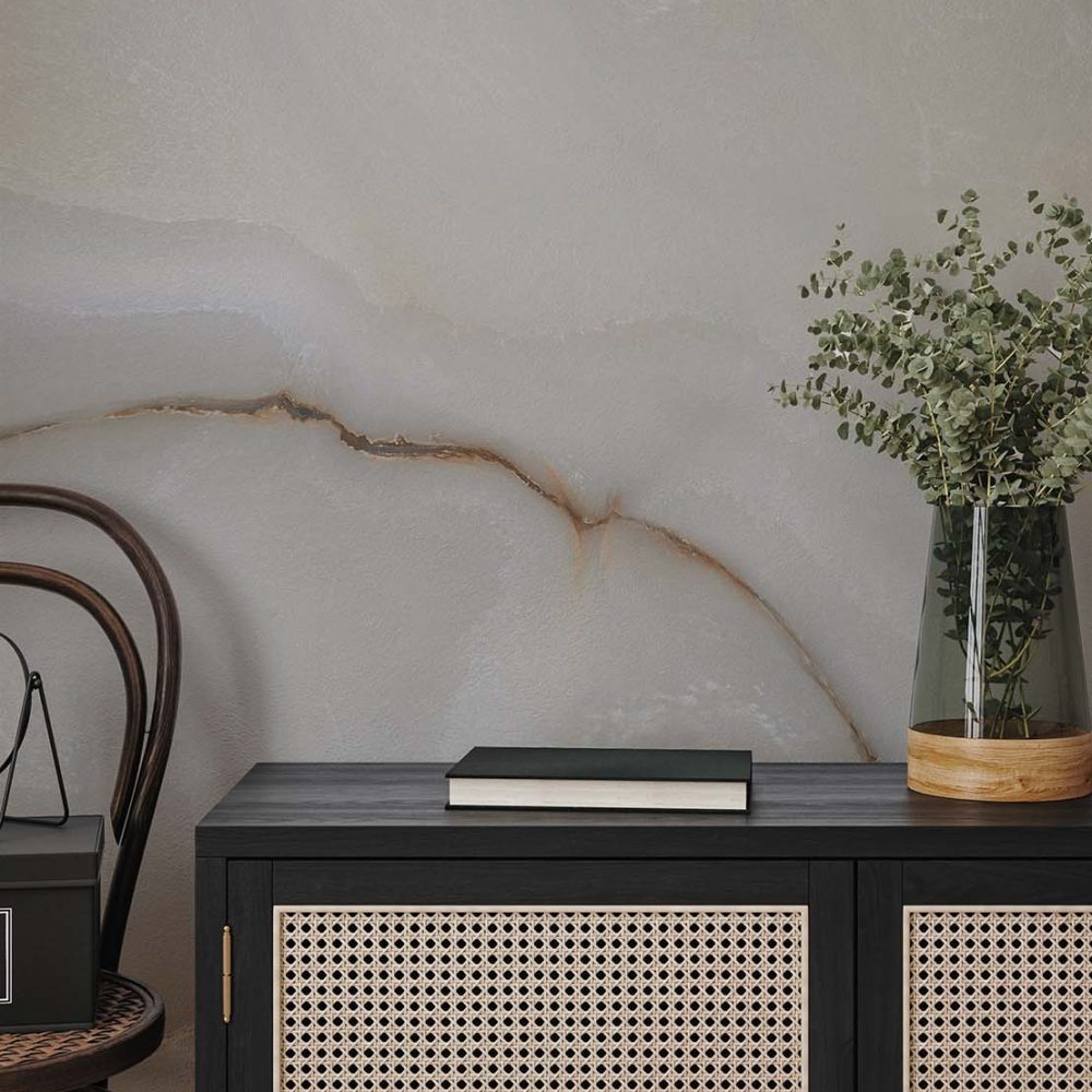 Alternative view of Luxe Gepolijst Marmer Behang