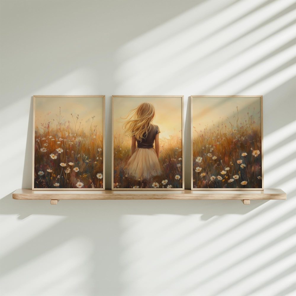 Zachte Dromen in een Bloemenveld