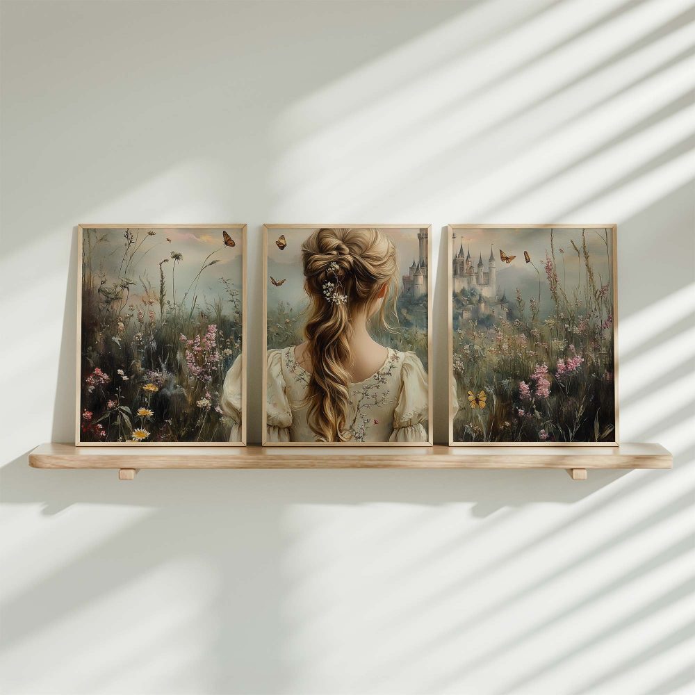 Betoverde Bloemenprinses in Dromerig Pastel