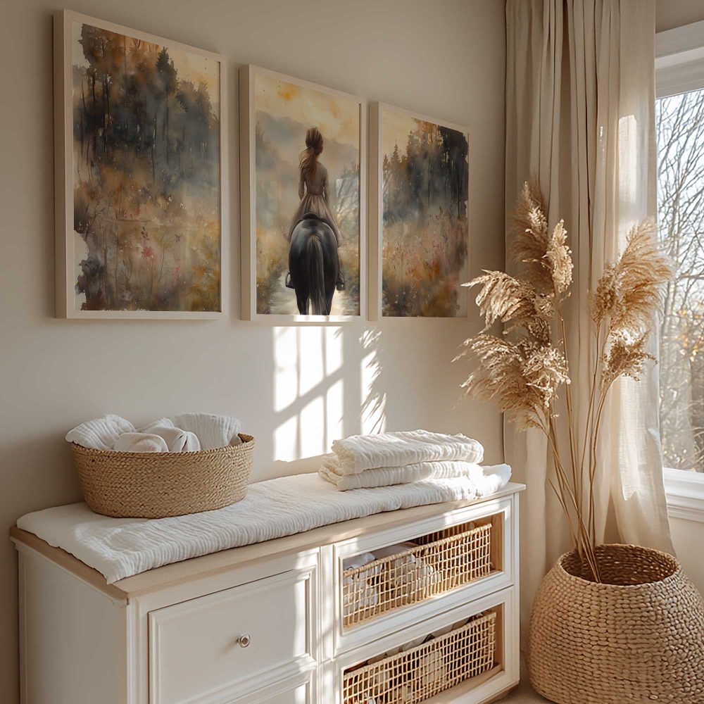 Alternative view of Avontuurlijk Meisje en Paard in Betoverend Bos