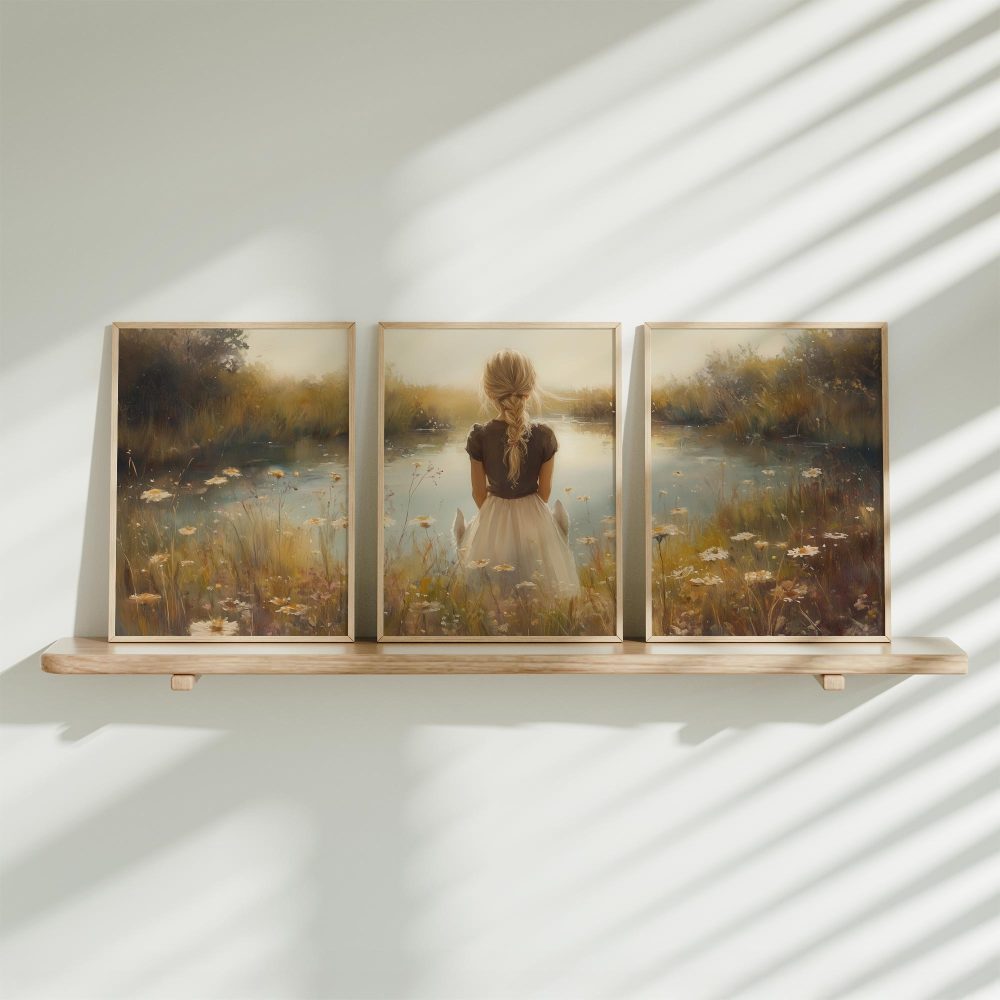 Zacht Dromen in een Bloemenveld