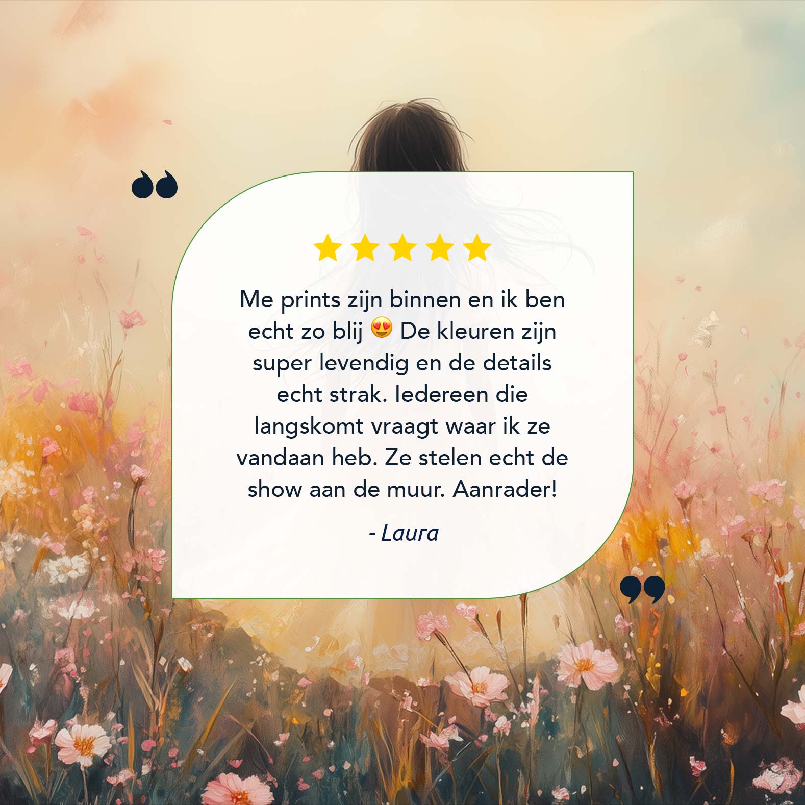 Zachtgele Droom in een Zee van Bloemen - Afbeelding 11
