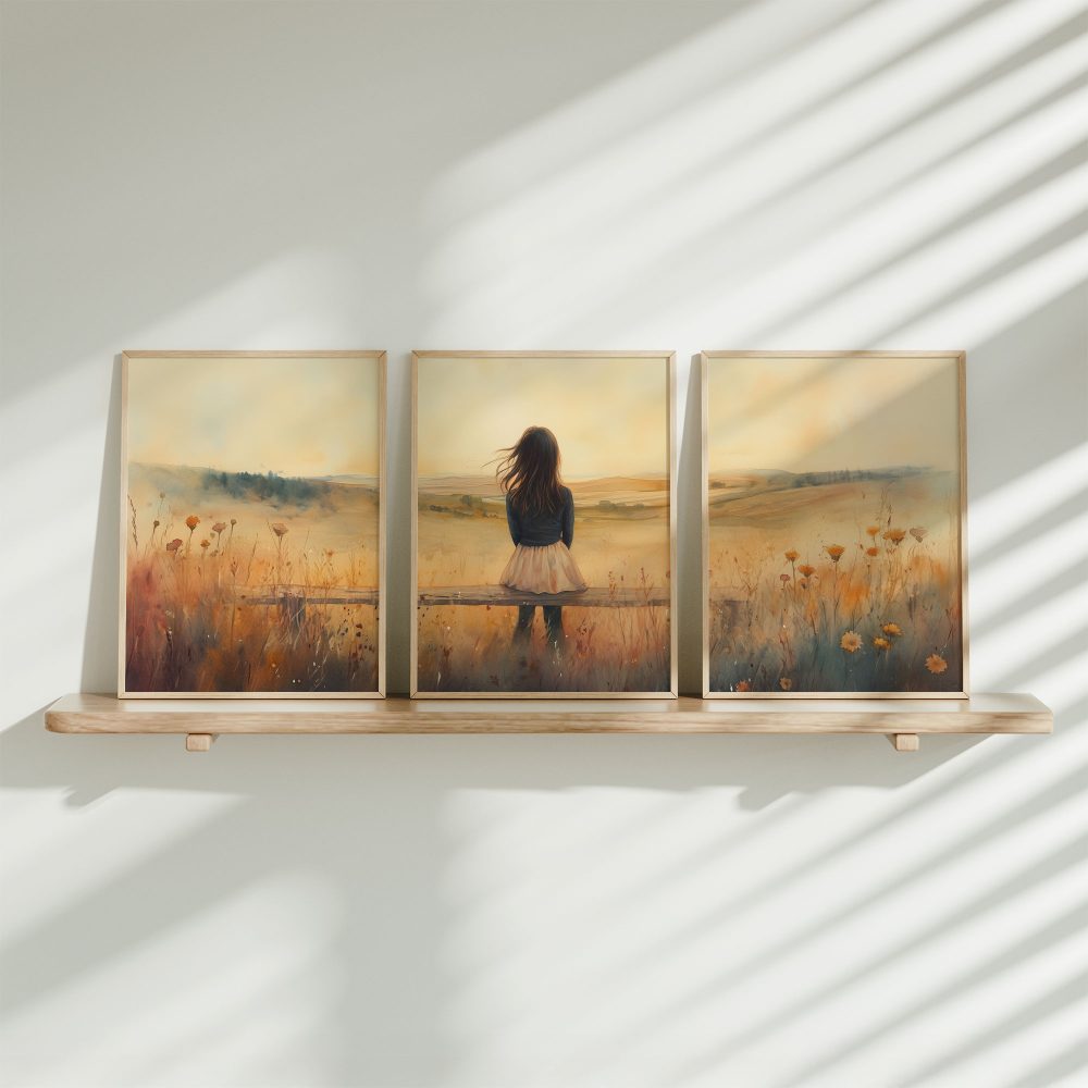 Zonnige Dromen in een Bloemenveld