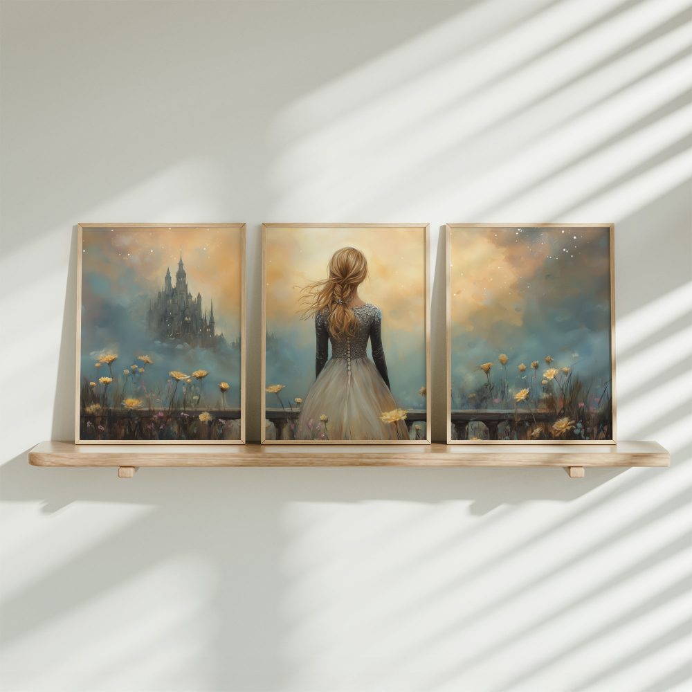 Feeërieke Droom in een Bloemenveld