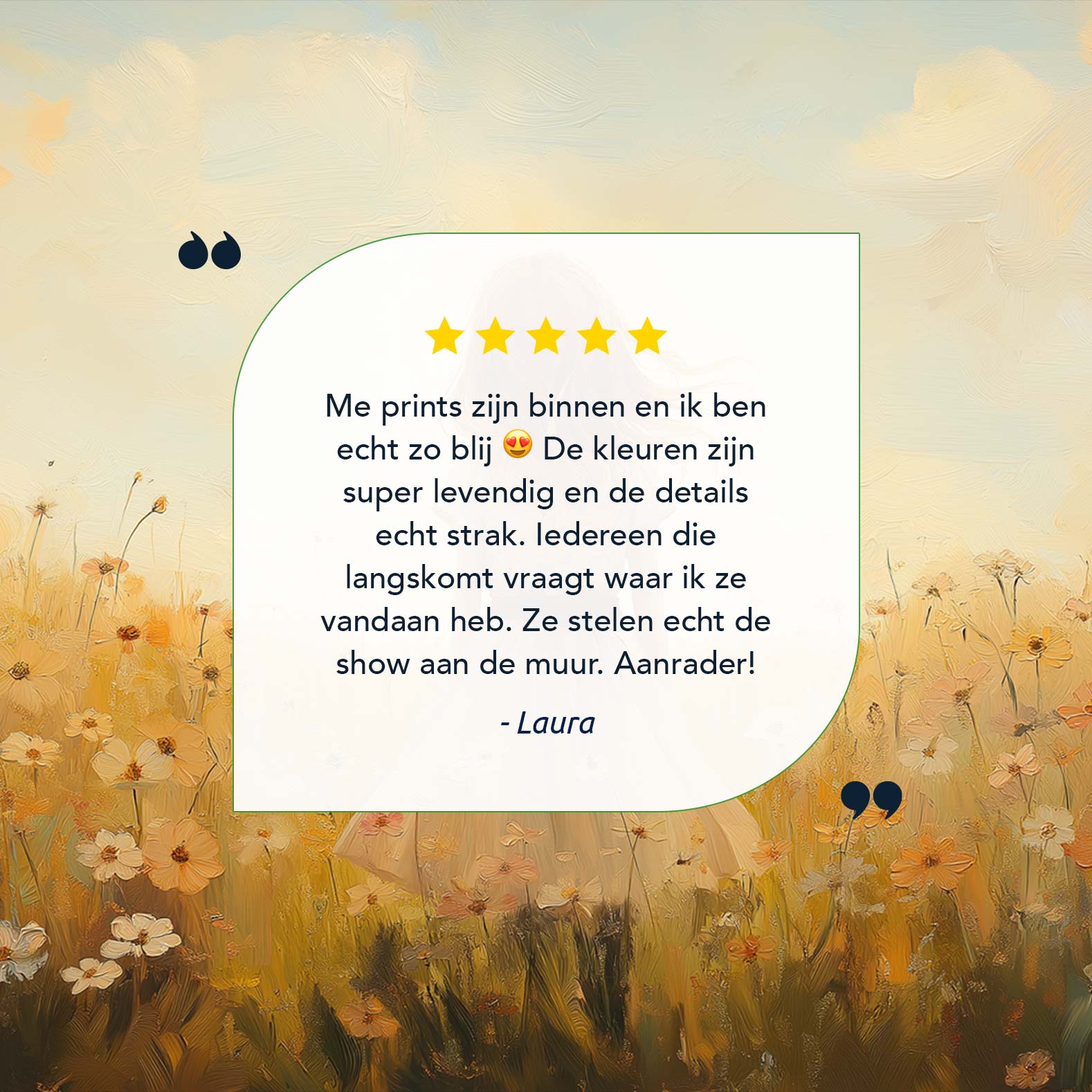 Zonnig Meisje in Bloeiend Bloemenveld - Afbeelding 7