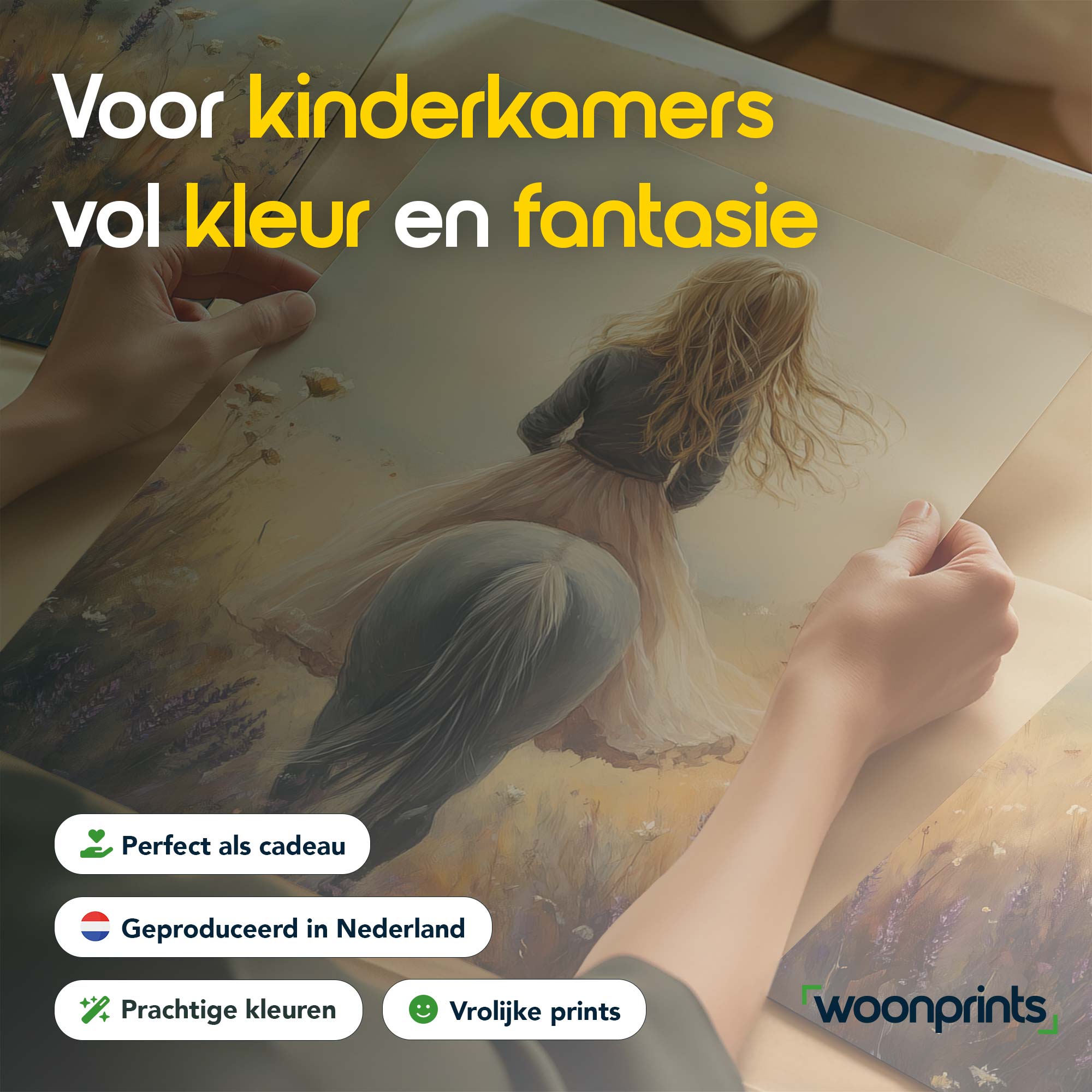 Zachte droomrit door bloemenveld - Afbeelding 4