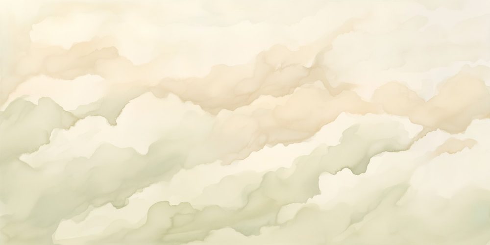 Zacht pastel abstract aquarel behang