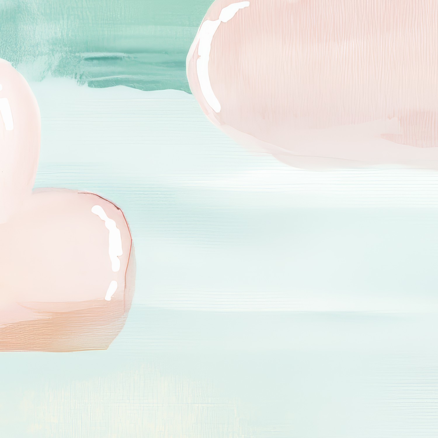 Dromerige Pastel Wolkenlucht behang - Afbeelding 5