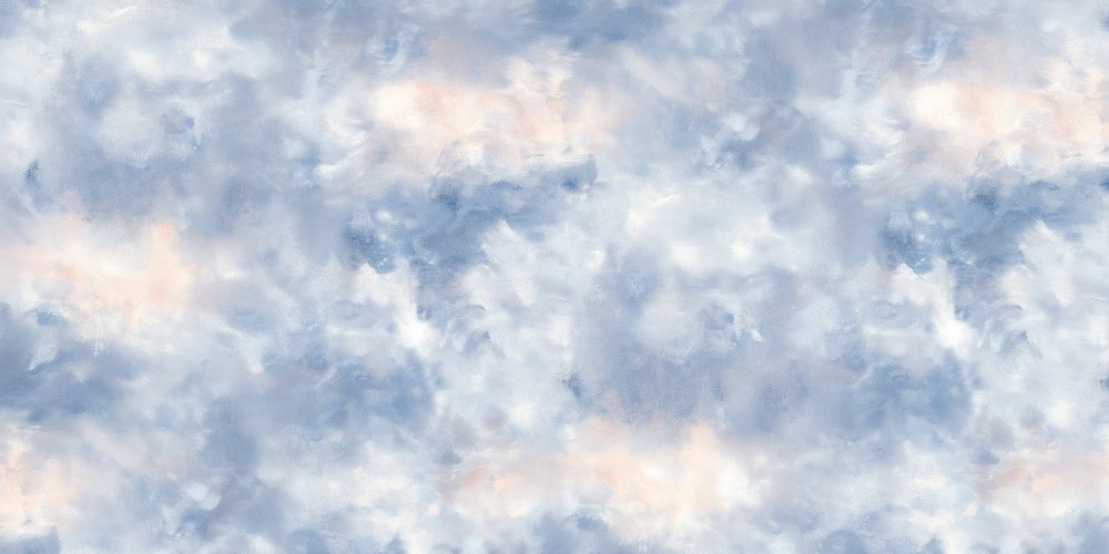 Rustige blauwe  behang
