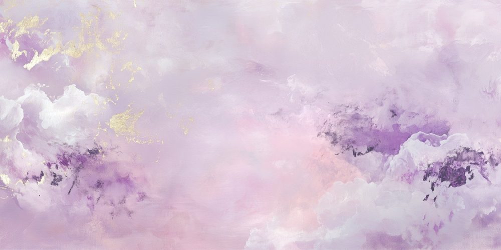 Dromerige Roze Paarse Abstractie behang