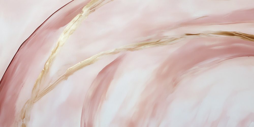 Roze Witte Abstracte Beweging behang