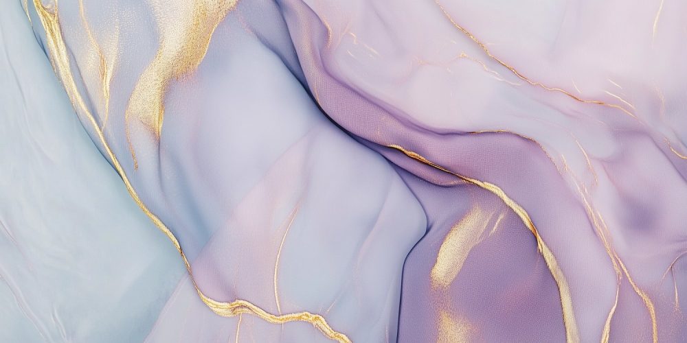 Koninklijk Paars Marmer behang