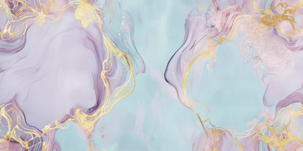 Kleurrijke abstracte kunst behang