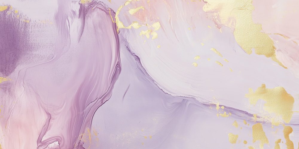 Zacht Roze Paars Abstract behang