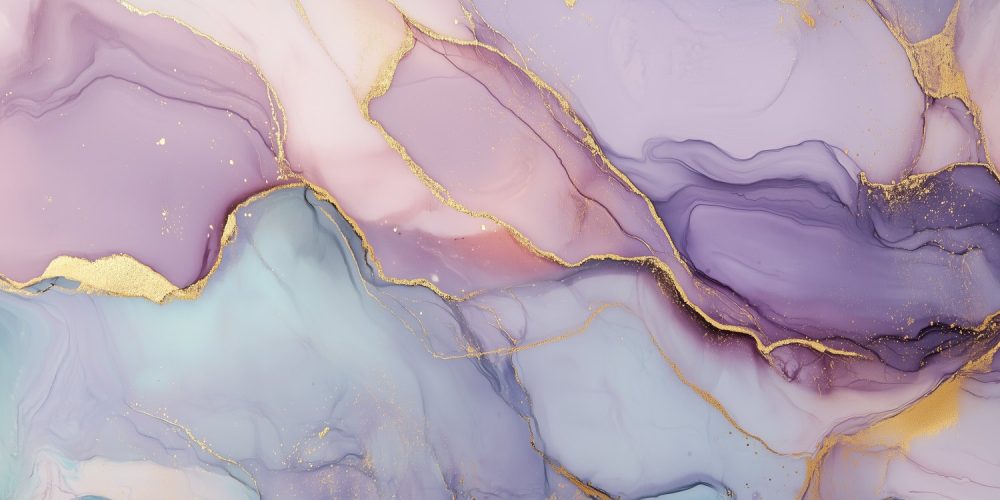 Gouden Marmeren Abstracte Kunst behang