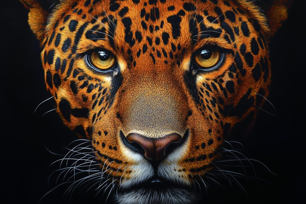 Majestueuze Luipaard Close-up behang