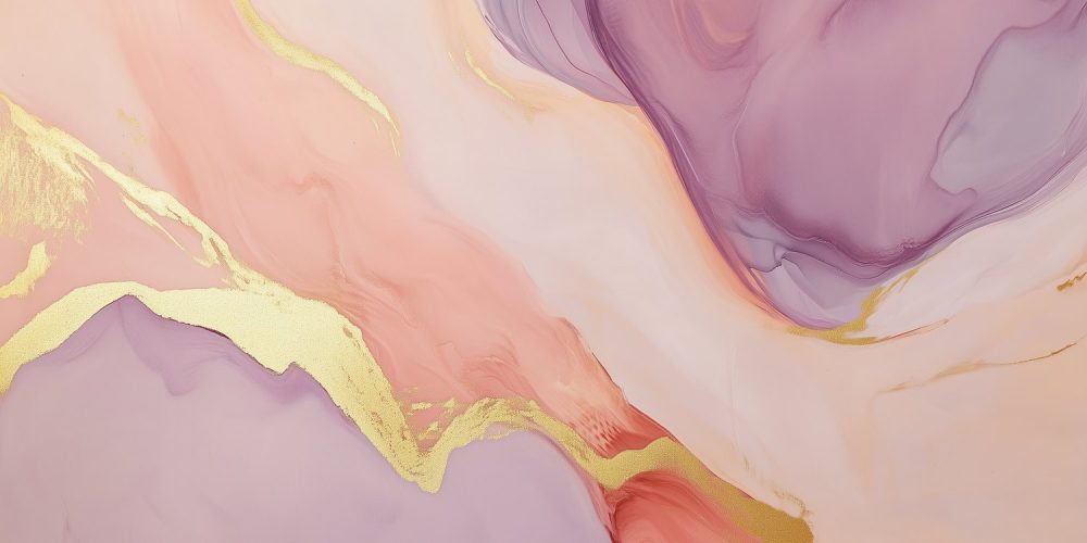 Elegant Gouden Abstracte Kunst behang