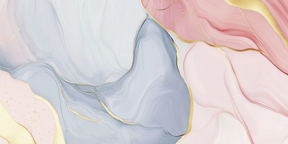 Levendige Abstracte Kleurenwerveling behang