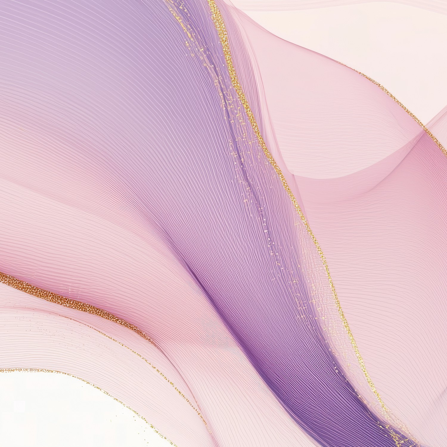 Pastel Gouden Abstracte Kunst behang - Afbeelding 5