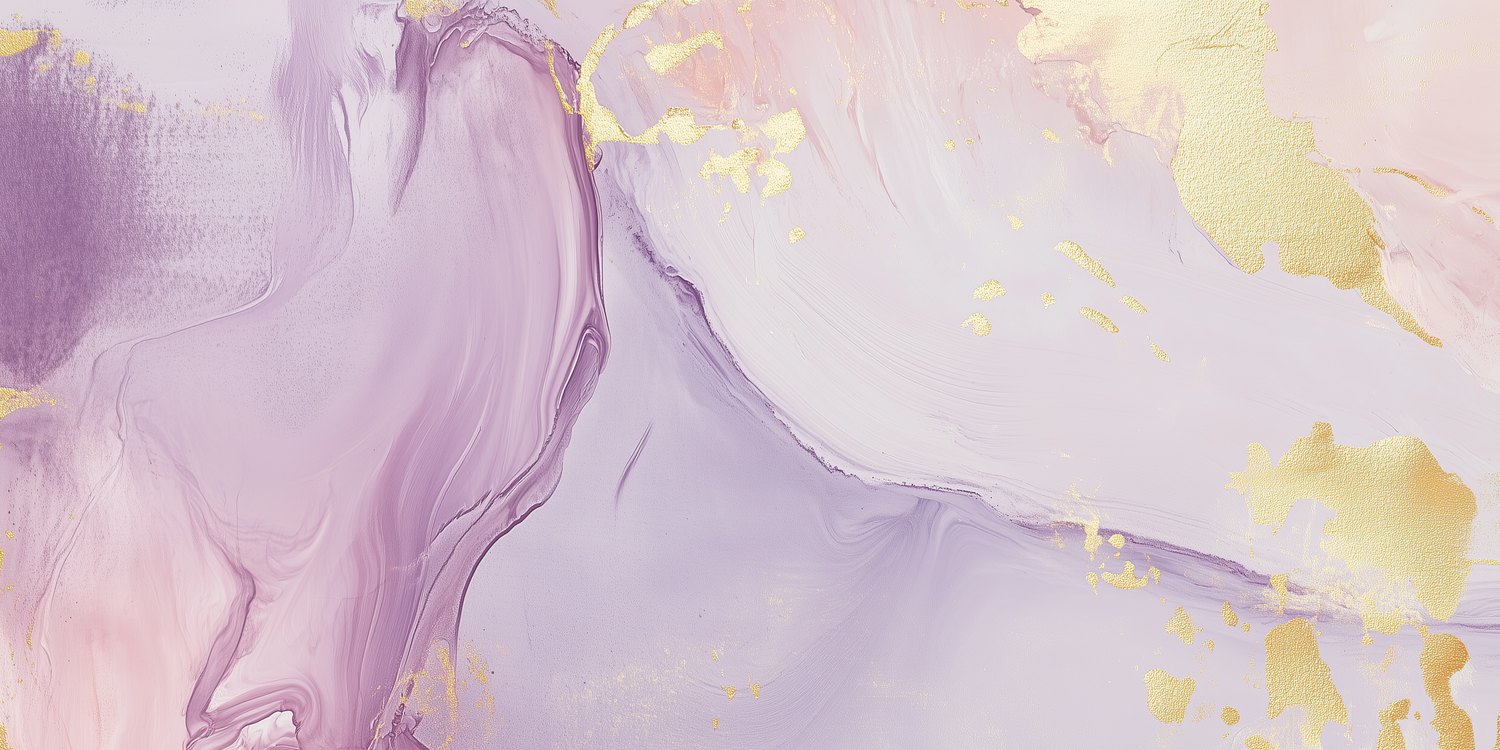 Zacht Roze Paars Abstract behang