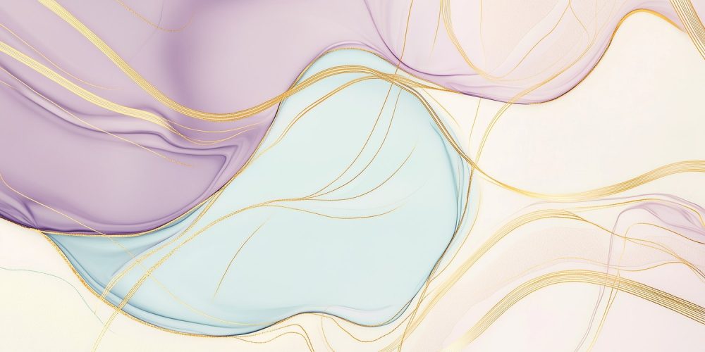 Levendig abstract kleurenspel behang