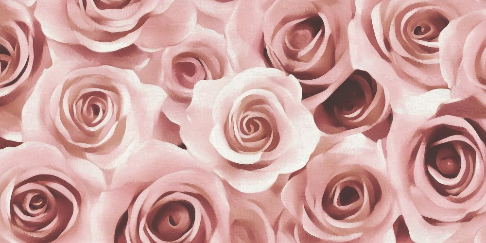 Prachtige Rozenarrangement behang