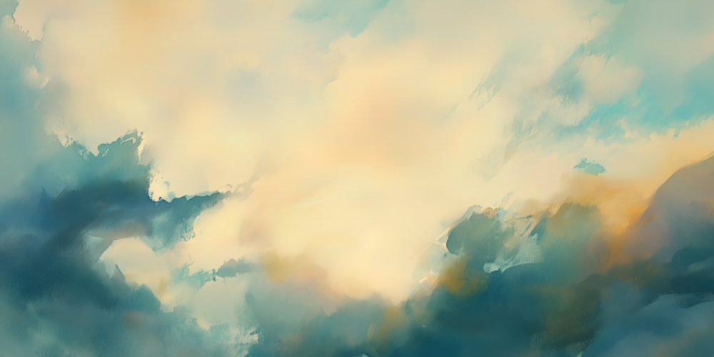 Levendige Luchtdans behang