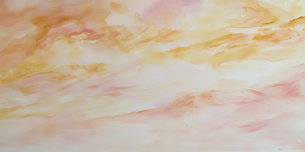 Zachte Pastel Abstracte Schildering behang