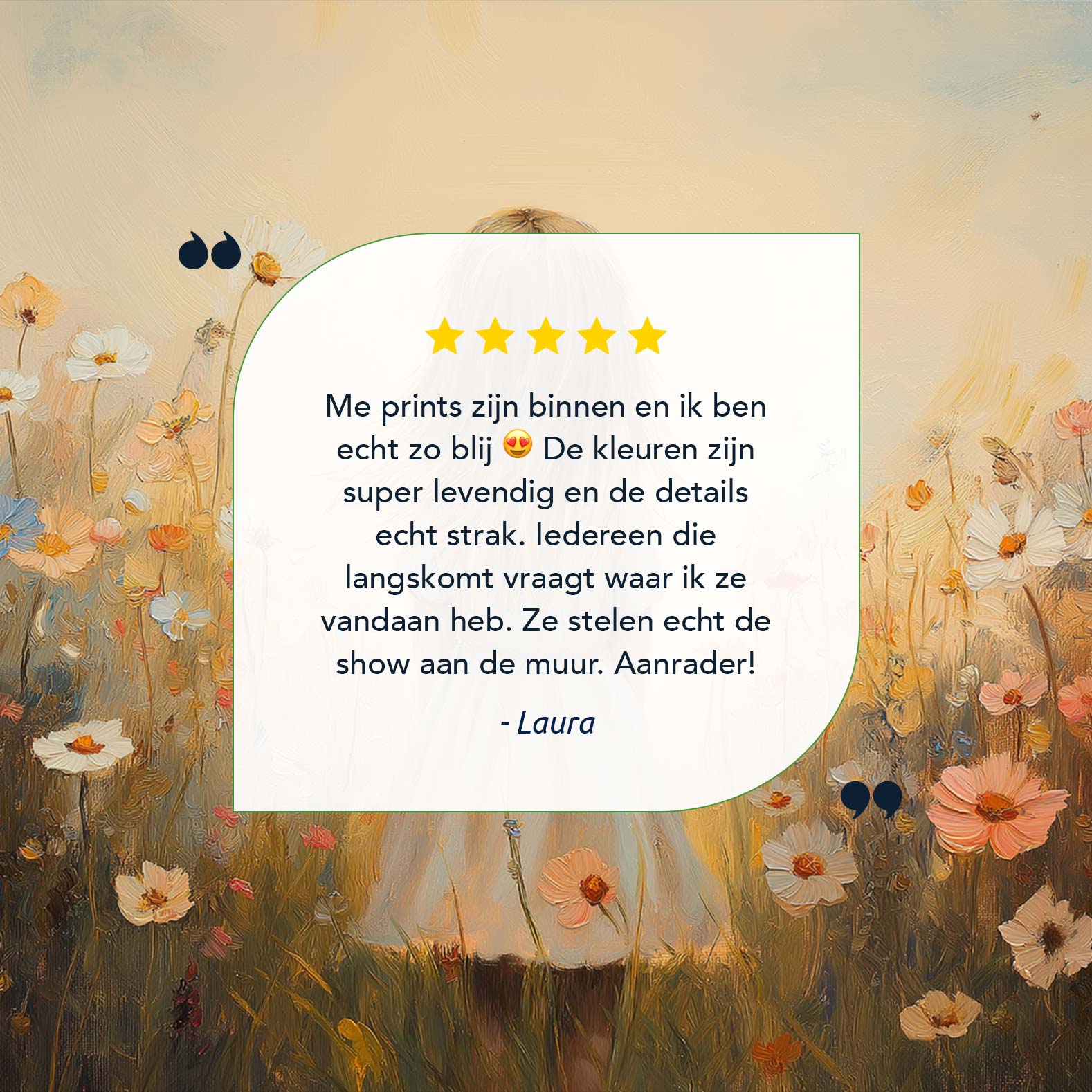 Zacht Pastel Meisje in Bloemenveld - Droomdecor - Afbeelding 7