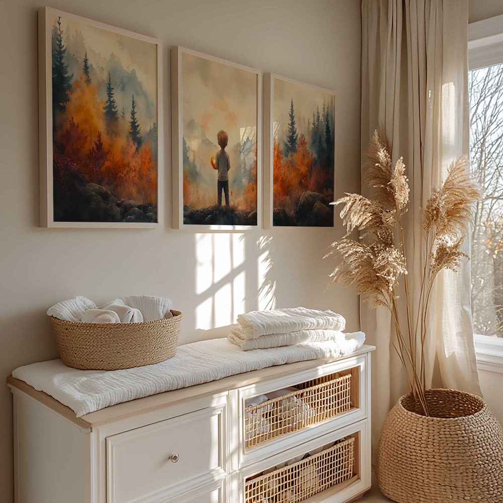 Alternative view of Jongen met Gloeiende Bol op Betoverde Heuvel