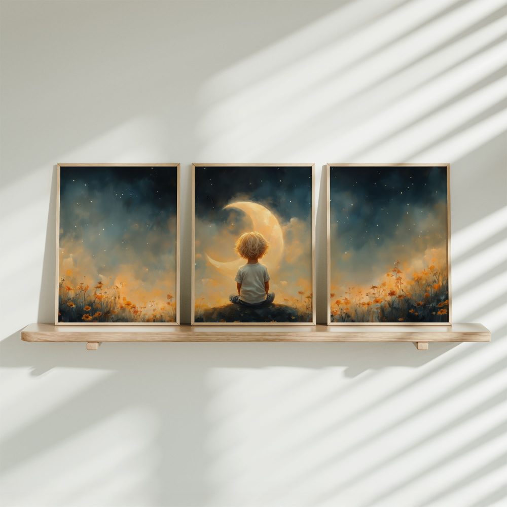 Dromerige Jongen onder de Halve Maan