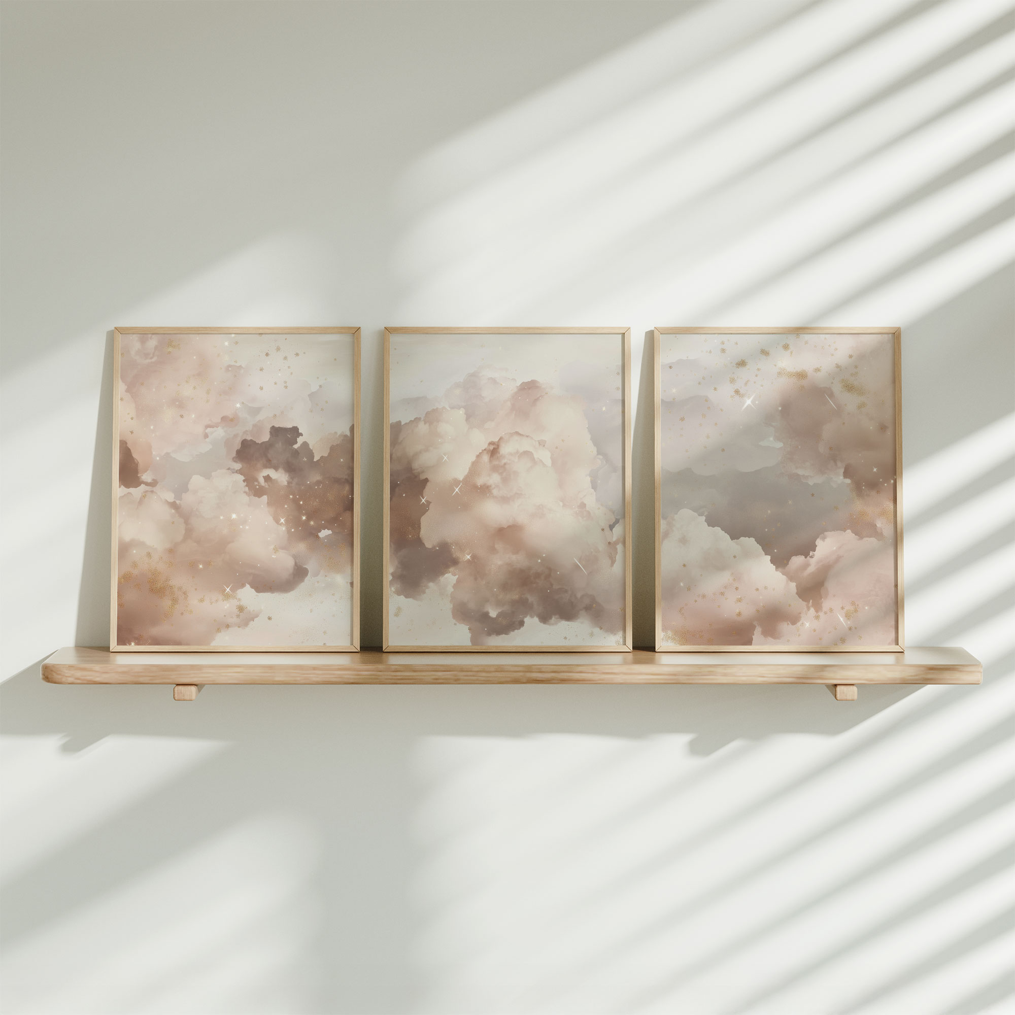 Zachte Droomwolken in Beige – Stijlvolle Sereniteit