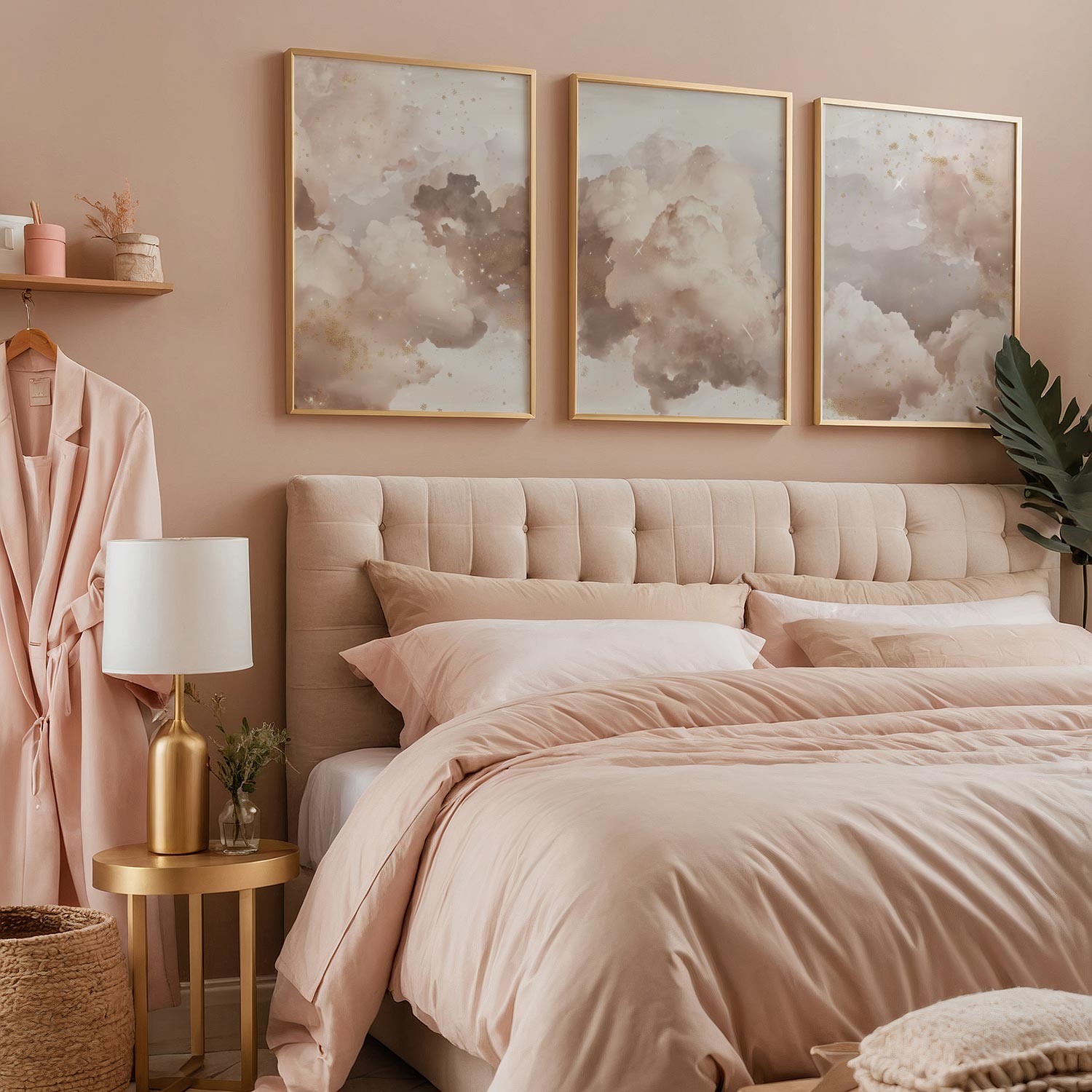 Zachte Droomwolken in Beige – Stijlvolle Sereniteit - Afbeelding 9