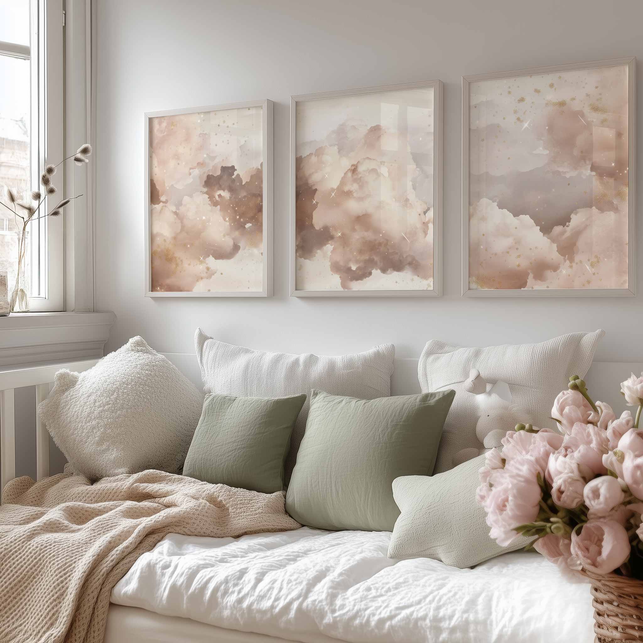 Zachte Droomwolken in Beige – Stijlvolle Sereniteit - Afbeelding 13