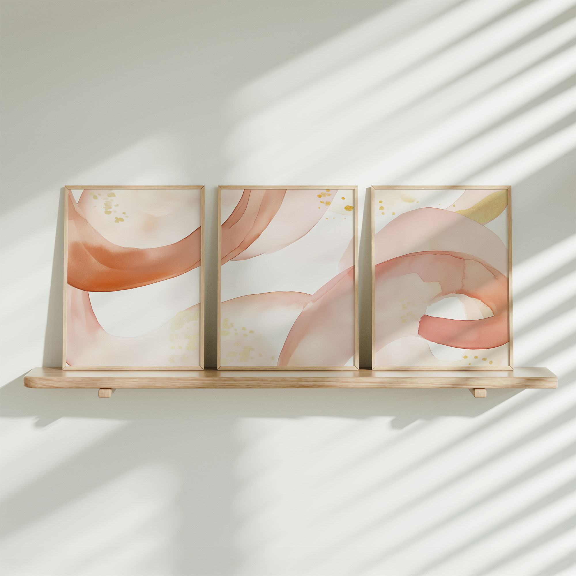 Pastel Abstracte Waterverf – Speels & Stijlvol
