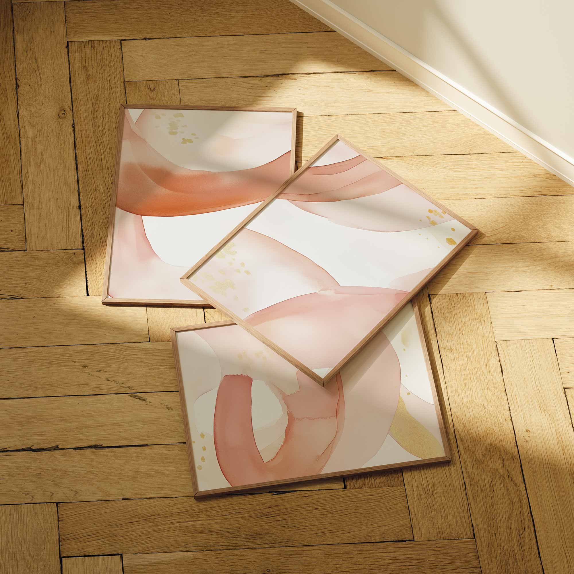 Pastel Abstracte Waterverf – Speels & Stijlvol - Afbeelding 8
