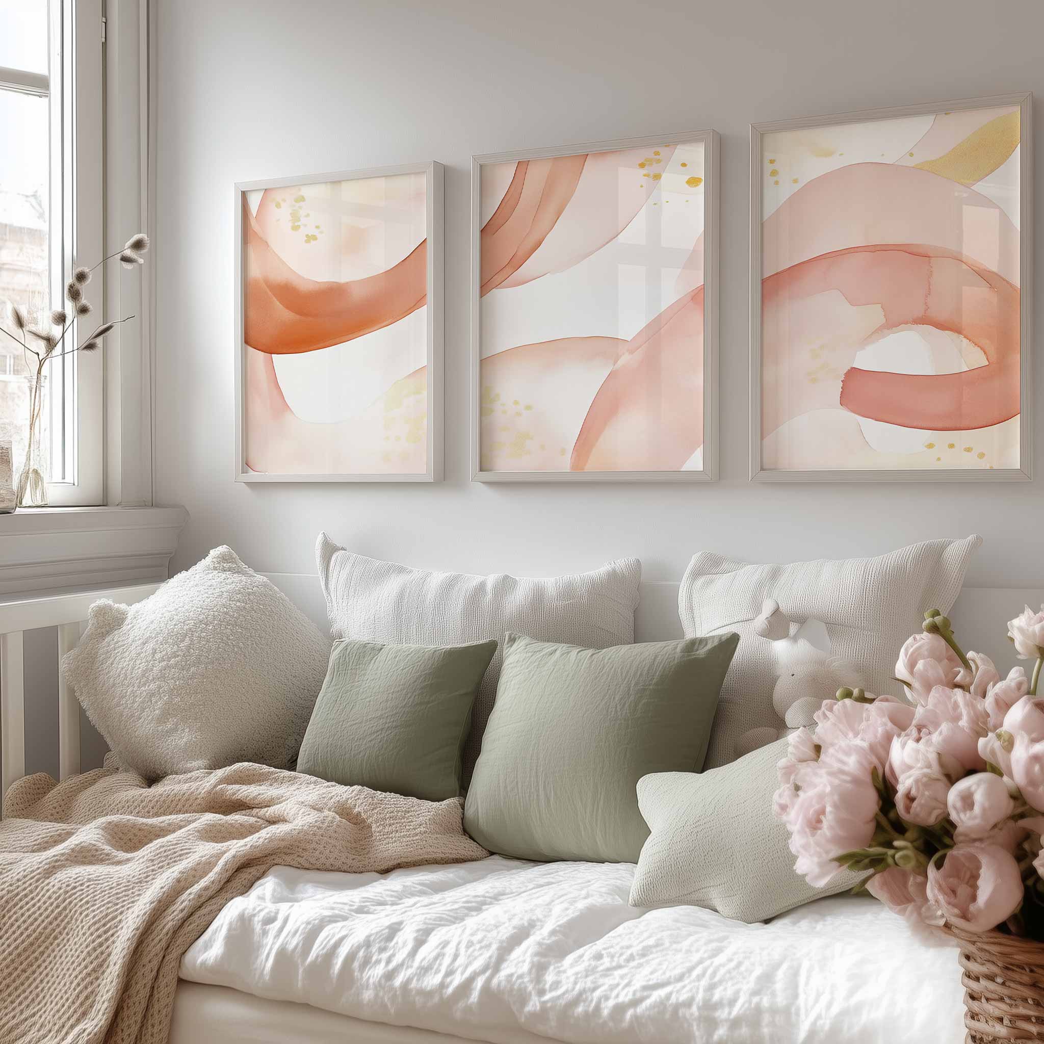 Pastel Abstracte Waterverf – Speels & Stijlvol - Afbeelding 13