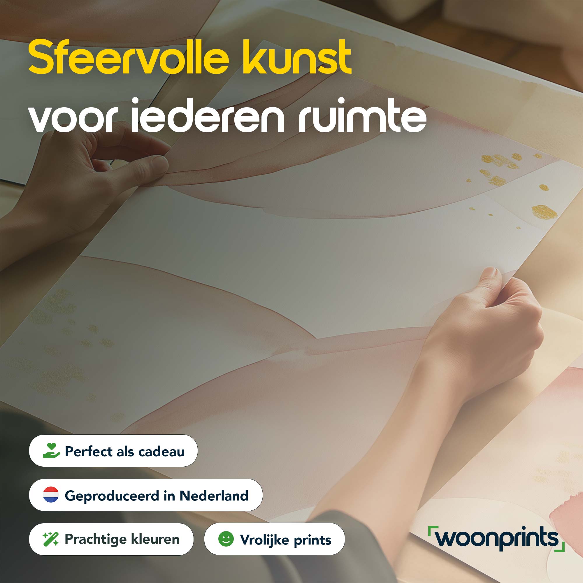 Pastel Abstracte Waterverf – Speels & Stijlvol - Afbeelding 6