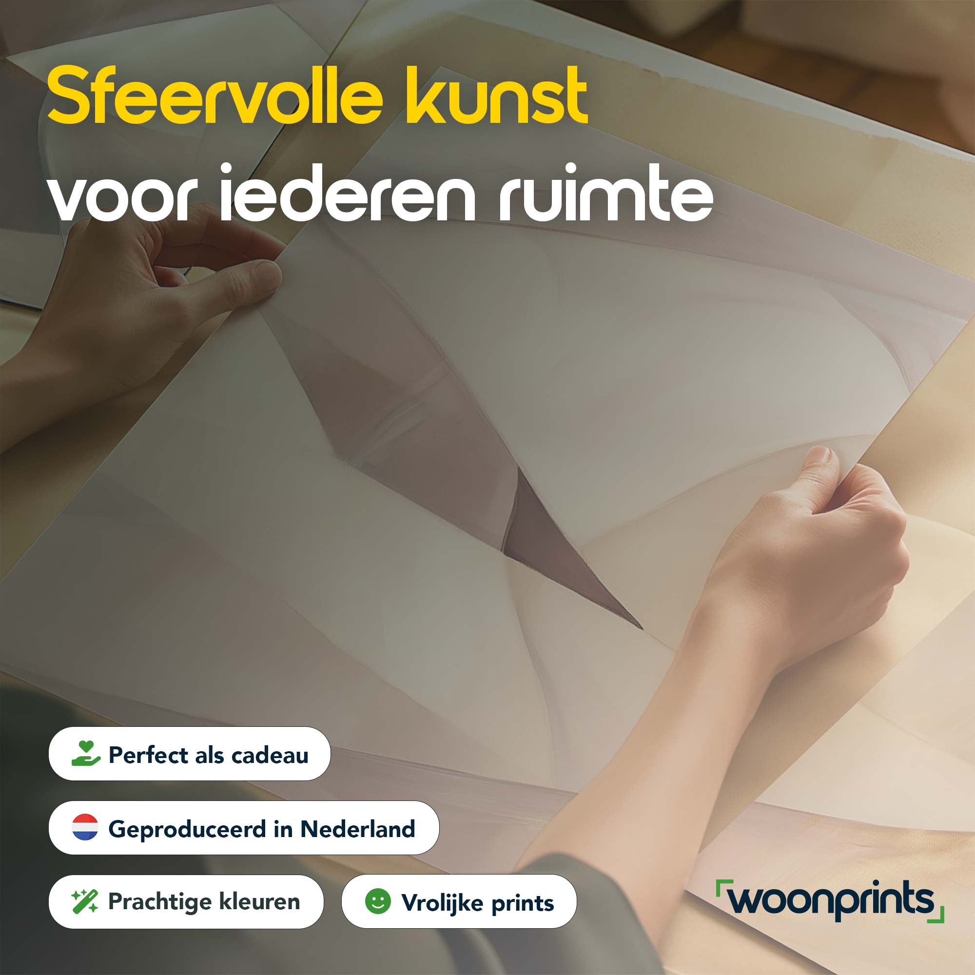 Speelse Pink & Wit Abstracte Wanddecoratie met Dynamische Vormen - Afbeelding 6