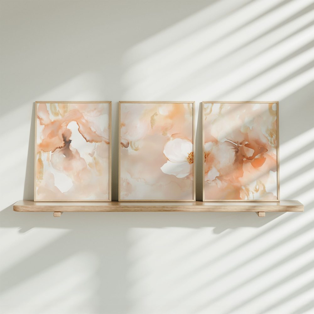 Pastel Droom: Speelse Vormen en Serene Kleuren