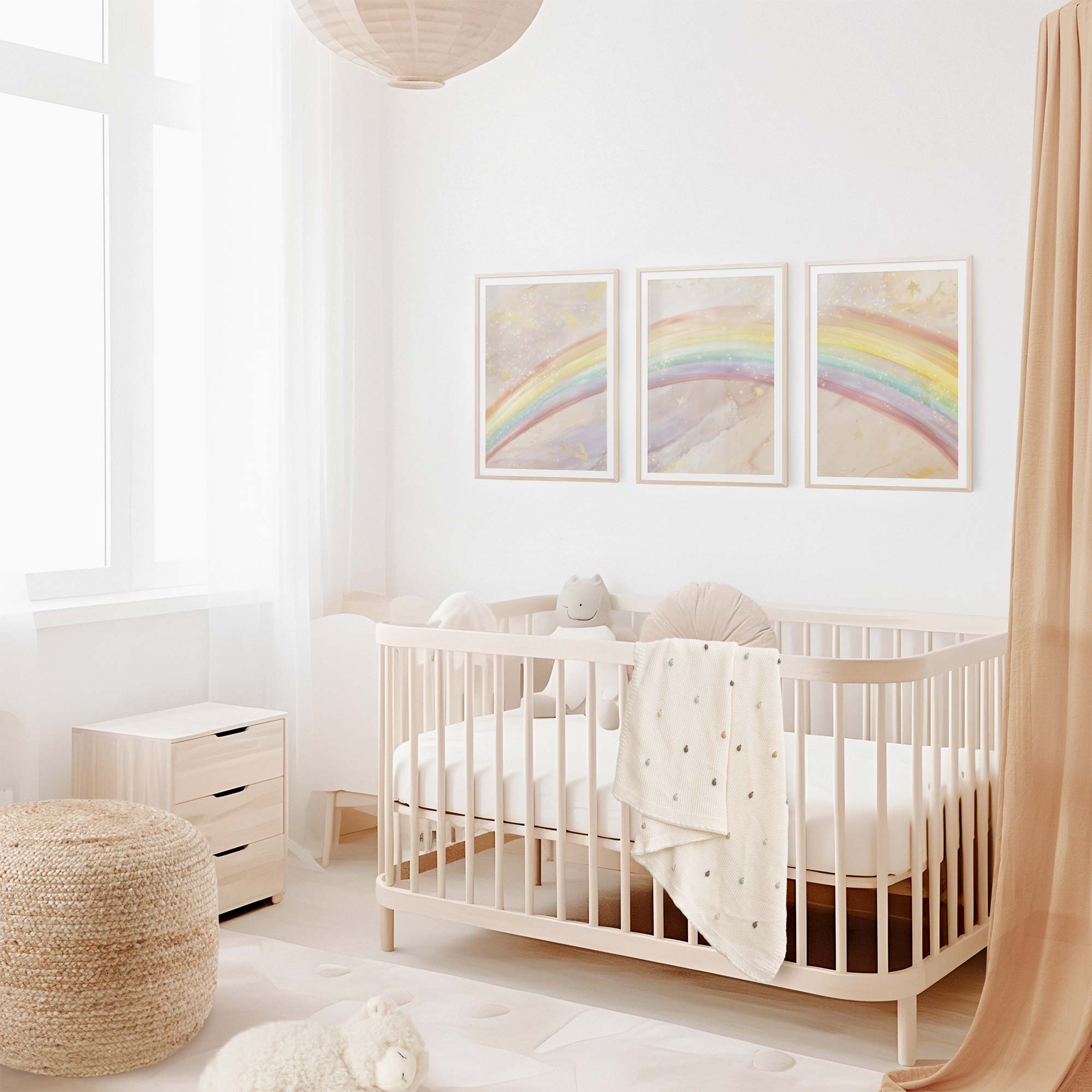 Magische Watercolor Regenboog in Pasteltinten - Afbeelding 10