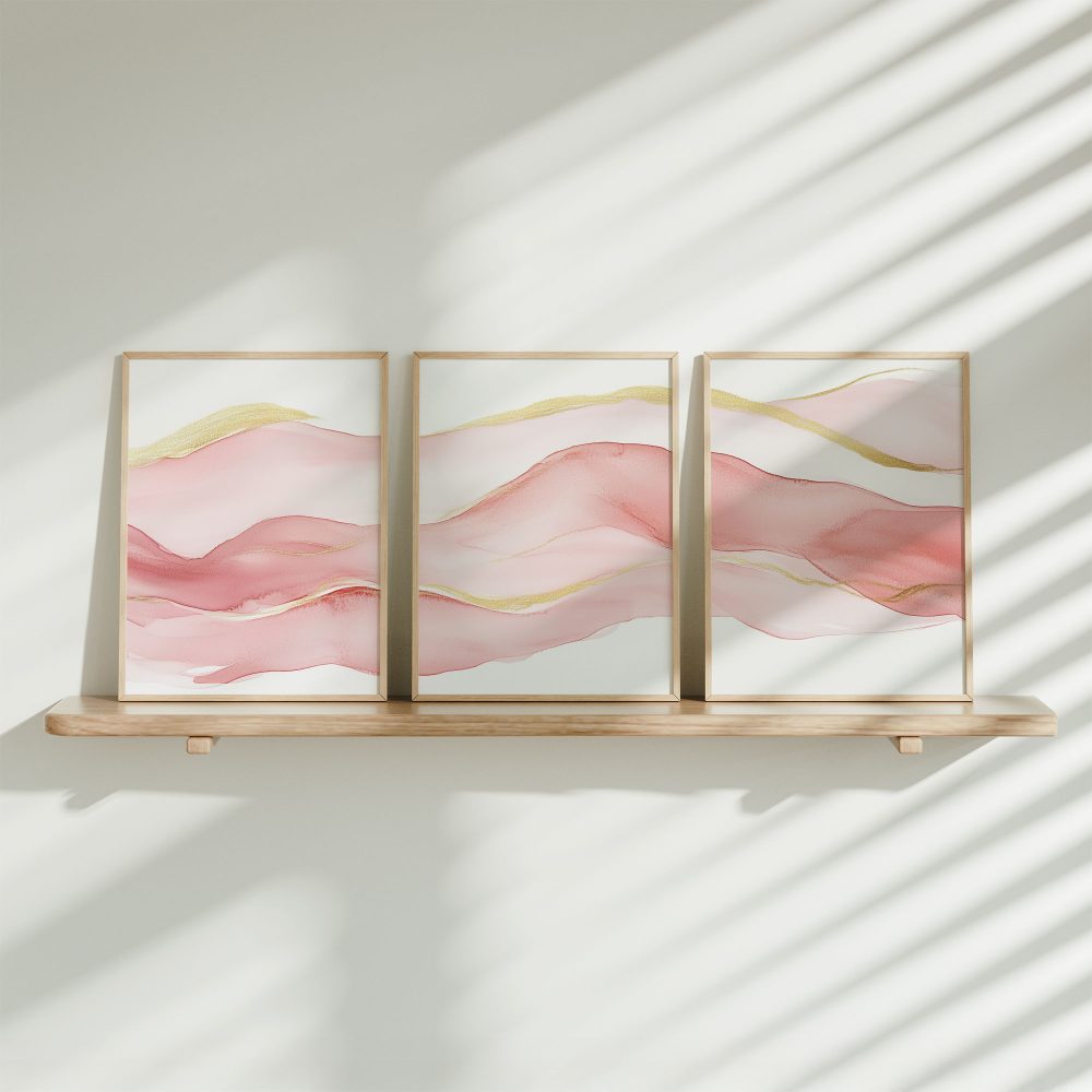 Romantische Pastel Waterverf: Dromerige Beweging & Sereniteit