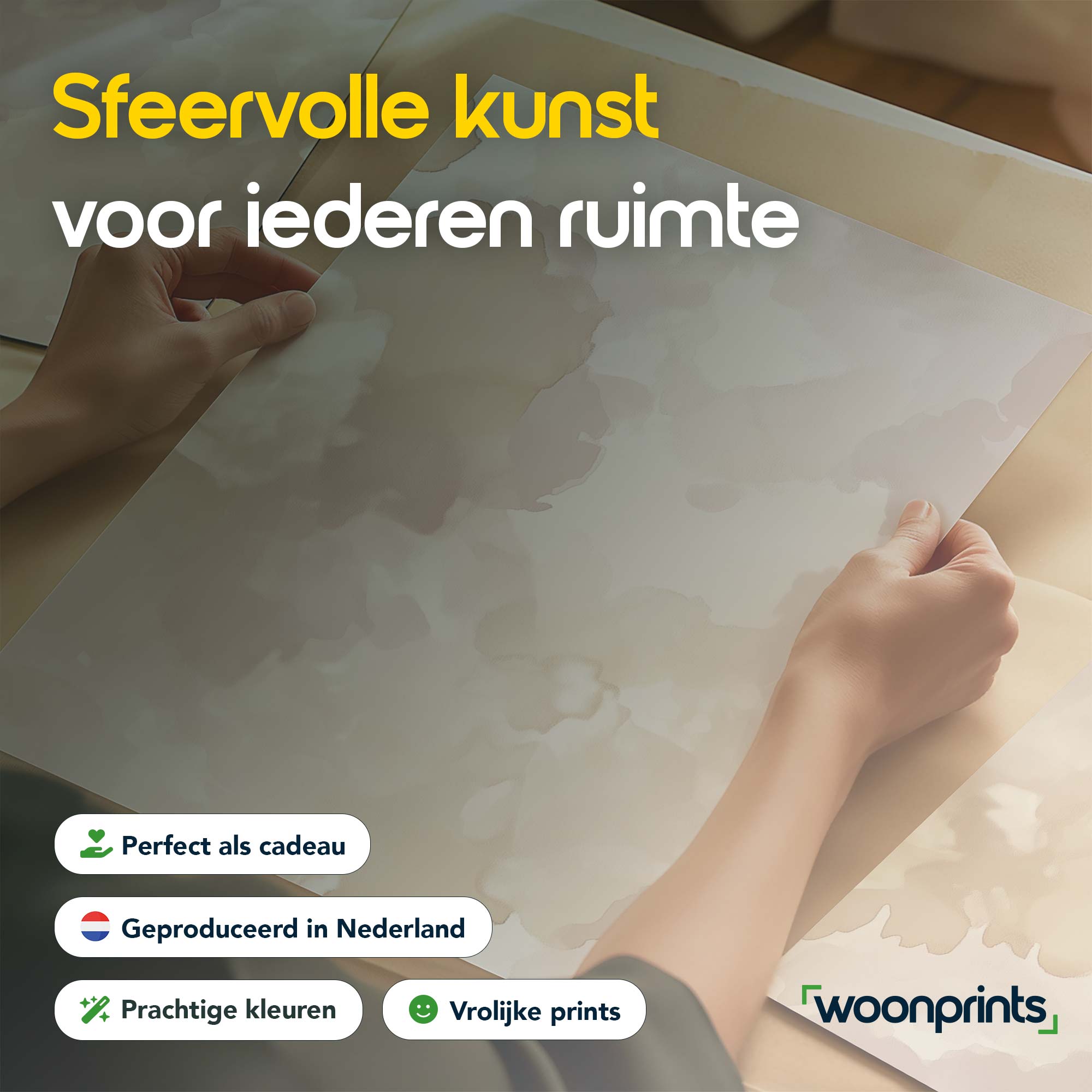 Pastel Watercolor Droom – Speelse Bloemen & Wolken Decor - Afbeelding 6