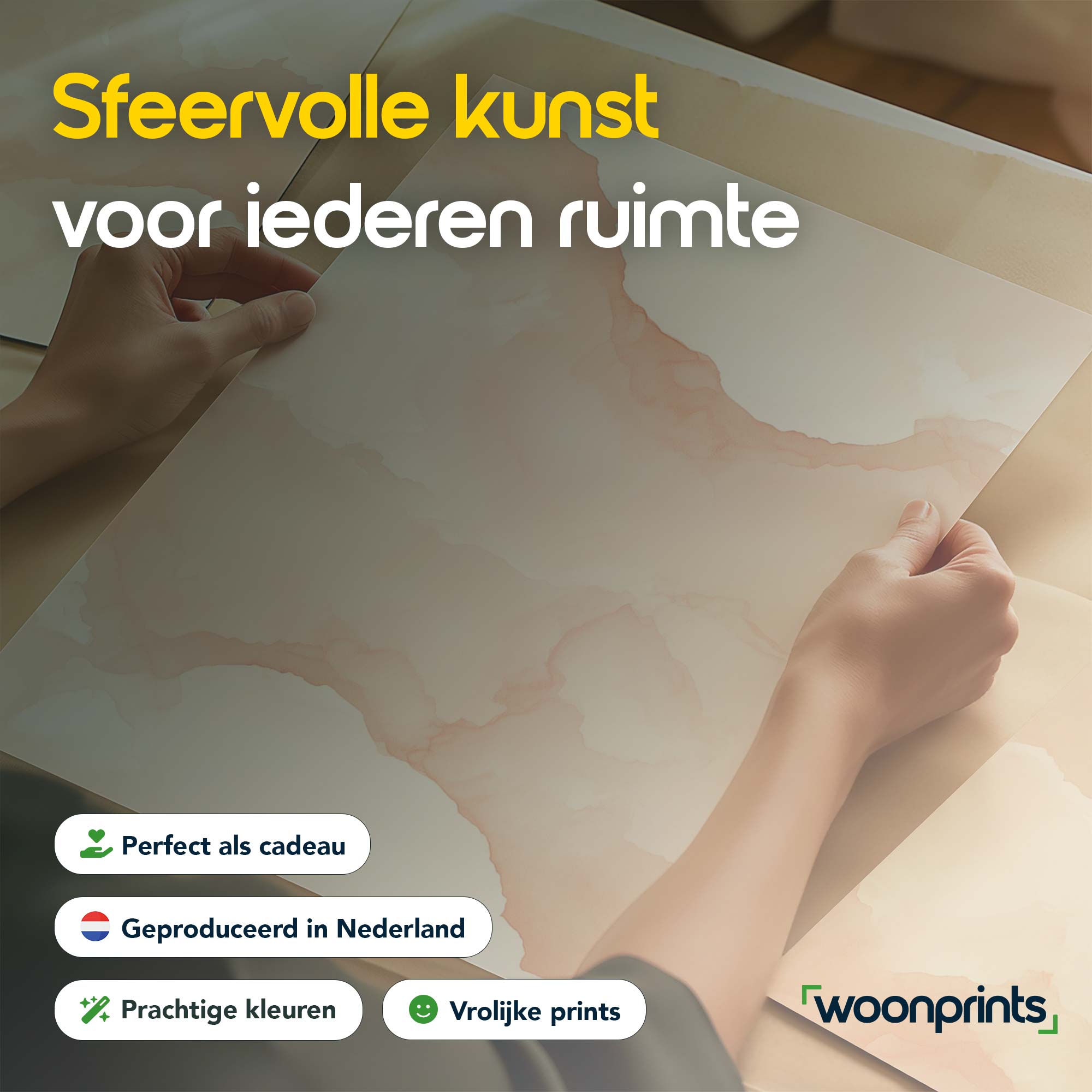 Pastel Droomwolken – Zachte, Serene Wanddecoratie - Afbeelding 6