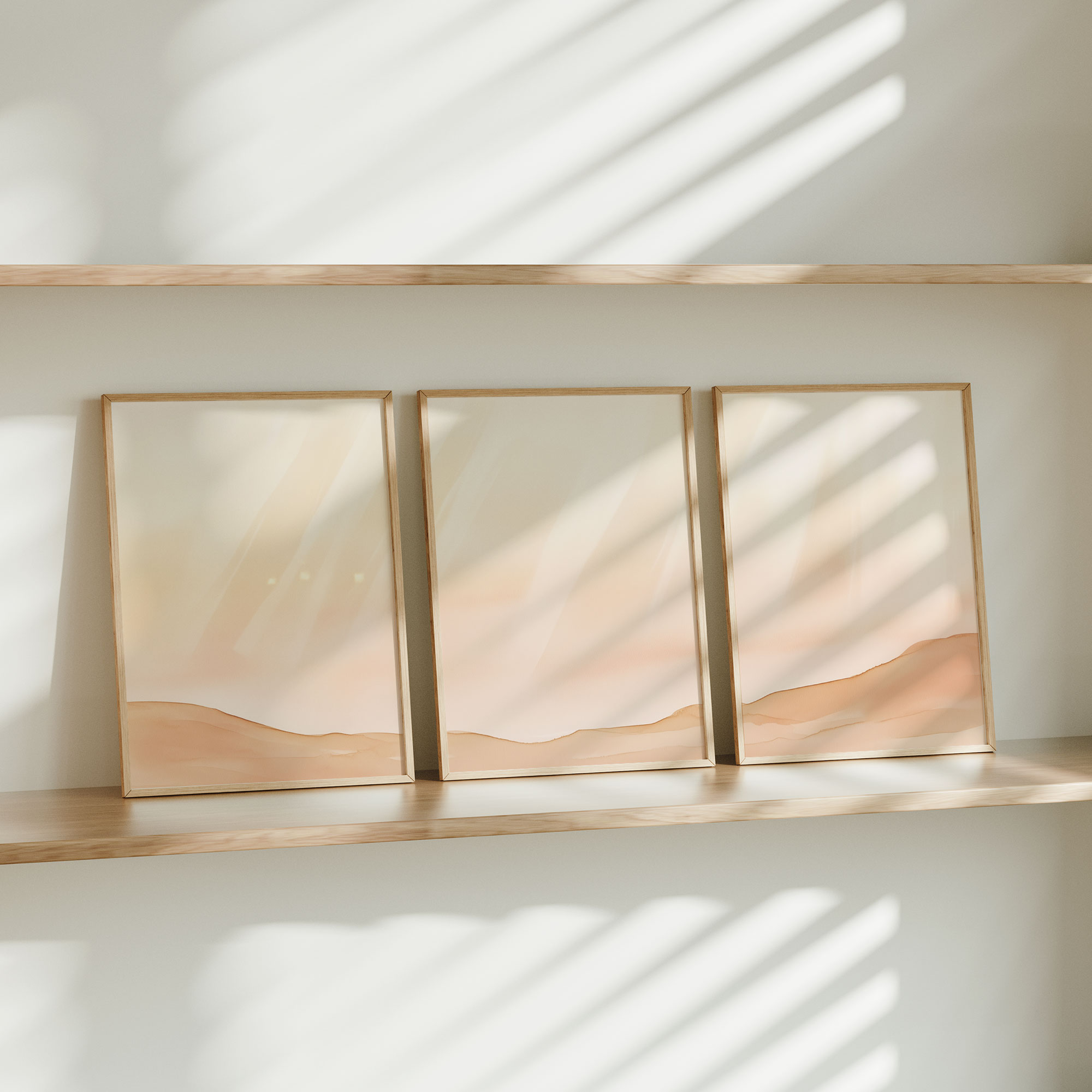 Pastel Dromen: Abstracte Wanddecoratie met Zachte Tinten - Afbeelding 10